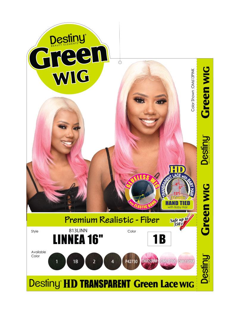 Destiny Green LACE Wig LINNEA 16